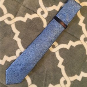 Neck Tie Rooster Men Dress Blue